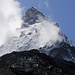 Und siehe da :-( Woran wir im Aufstieg nicht mehr geglaubt hatten - Das Matterhorn zeigt sich doch noch :-D