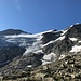 Hinüberblick zum Steingletscher sowie Vorder Tierberg und Gwächtenhorn