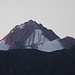 Zoomaufnahme der Weißkugel im frühen Morgenlicht