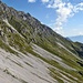 Wanderweg zur Seegrube im Rückblick.