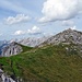Gipfelziel erreicht, östliche Sattelspitze 2369m auch leicht zu erwandern.