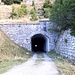 <b>Il Tunnel di Cadolcia, lungo circa 250 m.</b>