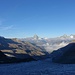 Rückblick auf Zermatt und das Matterhorn