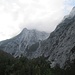 Rückblick zum Steig ins Grubenkar (in den Latschen).