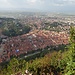 Blick vom Hausberg auf die schöne Altstadt von Brașov (Kronstadt)