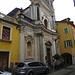 La chiesa di Sant'Anna in via Avogadro. Eretta nel 1653 - 60 su disegno di Pietro Arduzzi , la facciata venne rifatta nel1782.