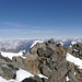 Könnte überall sein - ist aber der Gipfel des Piz Bernina
