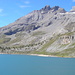 Dents du Midi 3257m und der Lac de Salanfe