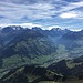 Die aperen Berner Alpen im Herbst 2018