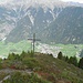 das Gipfelkreuz des Wenderkogels liegt 53m unter dem höchsten Punkt