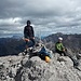 Andy und Sven am Gipfel des Potschallkopfs