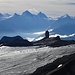 Blick über den Glacier de Tsanfleuron zum Matterhorn