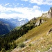 Entre Tantale et Engstlenalp, vue vers l'Oberland bernois par-dessus le Gental
