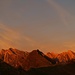 Alpstein im Sonnenuntergang