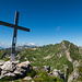 Gipfelkreuz Gustispitz, Blickrichtung zum Gantrisch