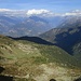 verso il Corno di Gesero : vista sull'Alpe d'Albion