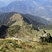 Corno di Gesero : cresta verso l'Alpe di Cardinello