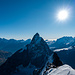 Ganz ungewohnte Seite - das [peak3100 Matterhorn 4478m]