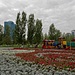 und immer wieder Grünanlagen und Kinderspielplätze im modernen Zentrum von Astana.
