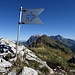 Gipfelfahne auf der Gmeinenwishöchi ([https://www.appenzellerlinks.ch/Appenzellerland/Panoramatour/Kugelpanorama-Alpstein-Gmeinenwies-Hoehe.htm Kugelpanorama])