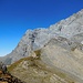 Cabane Rambert (2580 m),<br />Aufstiegspfad zum Grand Muveran