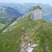 Sattel vor Kanisfluh-Gipfel