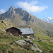 Alpe Tournalin Inferiore 2300 mt. Da questa posizione già riusciamo a riconoscere la nostra meta: Monte Brun o Monte Croce 2895 mt.