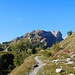 Aufstieg von der Bergstation Jorasse (1939 m) nach Petit Prè (1998 m)