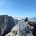 Foto vom 29.09.18 Gipfelfreude Fulen und im Hintergrund Ruchen 