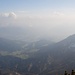 Dunstiger Blick zum Hohen Göll 