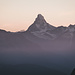 das Matterhorn zieht die Blicke automatisch an