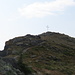 La cima della Becca d'Aver dalla cresta nord.
