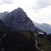 Kreuzeckbahn Bergstation und Kl.Waxenstein