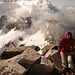 Agnès au sommet de l'Almanzor (2592m)