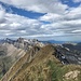 fantastisch der Ausblick zur Riemenstaldner Gipfelkette