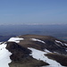 Blick Richtung Süden auf die "Monts du Cantal" mit dem höchsten Punkt "Plomb du Cantal" 1855 m, mein nächstes Tourenziel