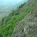 im Aufstieg nach Beudon, hinten Fully und Martigny