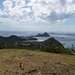 Blick vom Mont du Cap Estate auf Pigeon Island