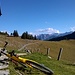 Rechtlerhütte / Kuhalm unterhalb der "Hohe Kisten" schöner Blick ins Karwendel