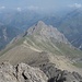 Blick vom Gipfel auf's Galtseitejoch und die Reichspitze