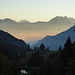 weiches, schönes Licht oberhalb des Obersee's