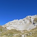 Alpstein-Kalk unter einem makellos blauen Himmel