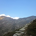 La parte alta del sentiero: bella panoramica sulla Punta della Ronda 2203 mt mt & Colle della Ronda 2086 mt e a destra la Punta Cascinaccia 2112 mt.