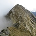 La cresta di discesa del Pizzo Himmil 2232m
