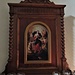 La "Madonna che scioglie i nodi" riproduzione pittorica di un grande quadro di autore tedesco.