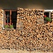Holz-Kunst: Wintervorrat