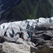 chaotische Strukturen auf dem Gletscher