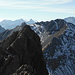 Ein bisschen Zoom zum 400 Meter entfernten Strel Südgipfel. Hinten rechts das Chrachenhorn.<br />---<br />Zooming in on the southern summit of Strel (400 m away). On the right hand side in the back is Chrachenhorn.