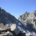 Bec des Rosses gesehen im Aufstieg vom Col de la Chaux auf den Ostgrat