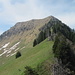 Gipfel der Buochserhorn vom Ende des Gitzisteigs aus